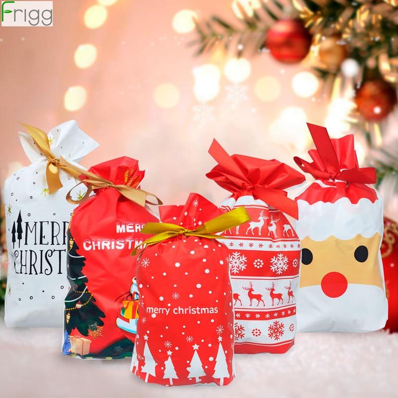 ignitine  Christmas Drawstring Gift Bags eComChef  product_description